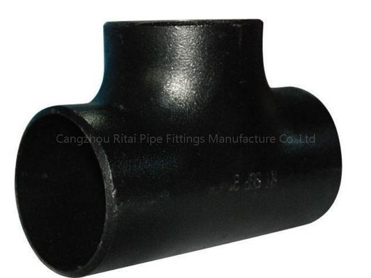 Acier doux égal 2&quot; soudé bout à bout de montage de tuyau de la pièce en t DN600 de DN 200 - 8&quot; Sch40 a soudé