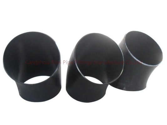 ASTM B16.9 a soudé des garnitures de tuyau BW A234 WPB, coude court de rayon de 45 degrés