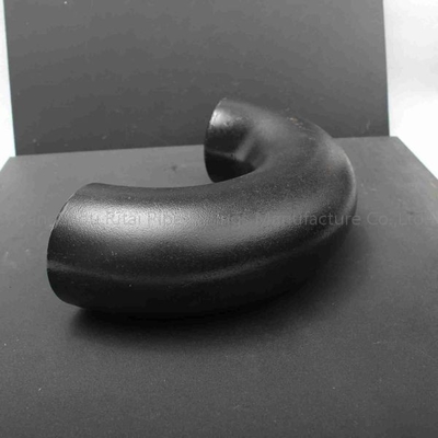 Rayon noir des garnitures de tuyau du programme 40 d'ASME B16.9 long A234 coude de 180 degrés