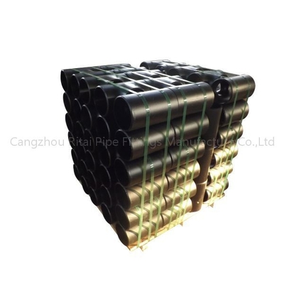 Taille 8x6 Sch 40 inégale de garnitures soudées bout à bout sans couture d'acier au carbone