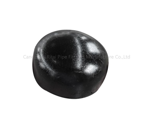 L'acier au carbone de JIS a soudé le chapeau d'embout de tuyau de gaz de BW A234 SMLS 15mm de garnitures de tuyau