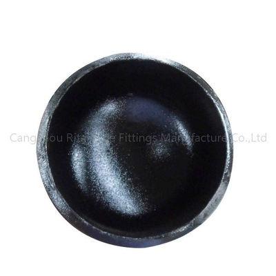 Norme ANSI ASME B16.9 chapeaux WPL6, garnitures de 1 de pouce embout de tuyau de tuyau d'acier de noir de BW SGP