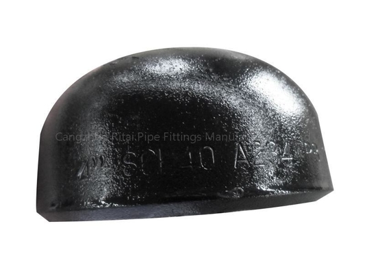 DN600 sifflent la norme ANSI B16.9 A234 de l'acier au carbone API5L BW de chapeau de montage