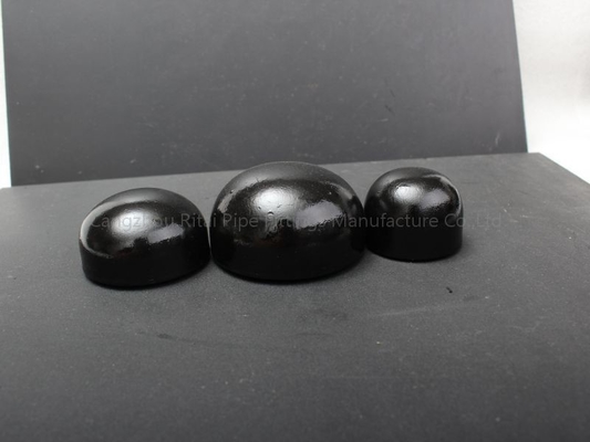 L'embout de tuyau en acier de rond de Sch 160 couvre P235GH soudé DN15 DN200 A234 WPB