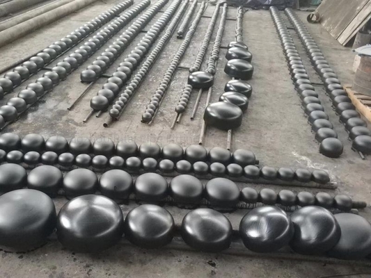 Acier au carbone ASME B16.9 XS Sch 80 1/2 » - 48&quot; de chapeau de montage de tuyau d'extrémité de BW