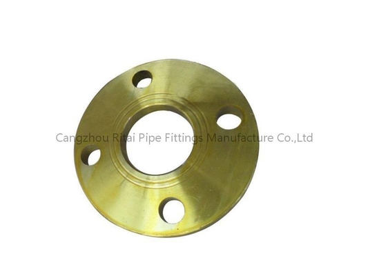 Bride plate P265GH PN25 PN16, peinture de la soudure 125NB de noir de milliseconde Slip On Flanges de SCH 80