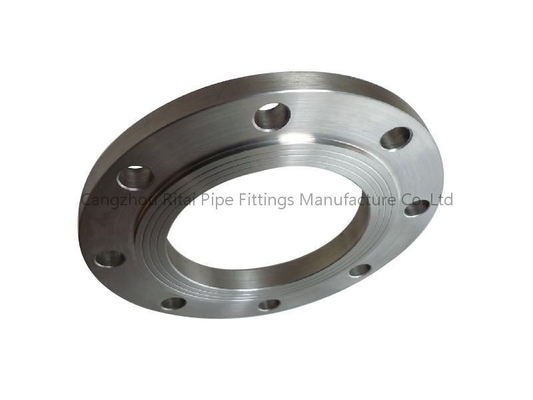Bride plate P265GH PN25 PN16, peinture de la soudure 125NB de noir de milliseconde Slip On Flanges de SCH 80
