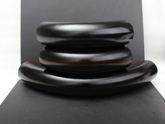Longue courbure adaptée aux besoins du client 9.53mm de rayon 12.7mm garnitures de courbure de soudure de 90 degrés 1.5D sans couture