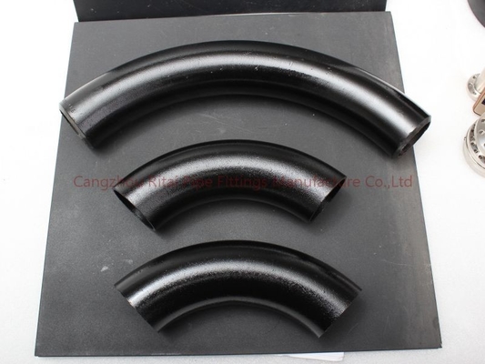 Coudes de tuyauterie d'ASME 3D 10D 5D 45 90 acier au carbone de soudage bout à bout de 180 degrés