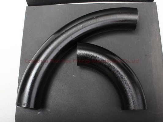 Coudes de tuyauterie d'ASME 3D 10D 5D 45 90 acier au carbone de soudage bout à bout de 180 degrés