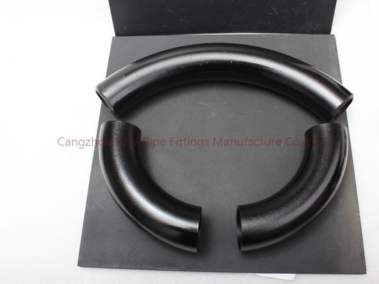 Garnitures de tube soudées bout à bout d'A53Gr.B A106GR.B ASTM DN200 XS SCH80 4 pouces courbure de 180 degrés