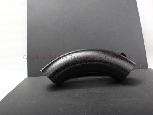 Coudes de tuyauterie d'A53Gr.B LR 3D 22,5 45 90 noir de 120 degrés pour le pétrole