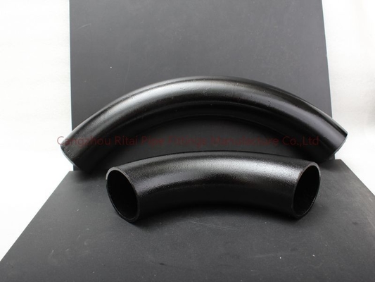Coudes de tuyauterie d'A53Gr.B LR 3D 22,5 45 90 noir de 120 degrés pour le pétrole