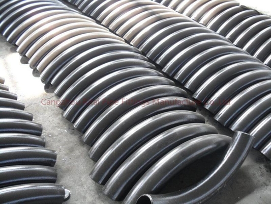 Coudes de tuyauterie d'ASME B16.49 3D 5D api 5L gr. B SCH 80 2 pouces coude de 180 degrés