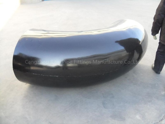 Garnitures de tuyau soudées en acier de grand diamètre du coude JIS B2220 XXS de noir de MSS SP44 48&quot; DST