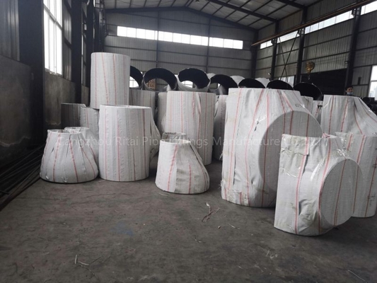 Sch 120 degrés soudé bout à bout DST de long de rayon de 1,5 D acier au carbone de coude 90