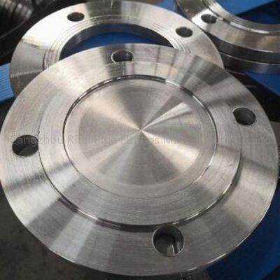 Norme ANSI B16 de finition de visage de bride aveugle d'acier d'ASTM B16.5 5 4&quot; acier au carbone 150# rf