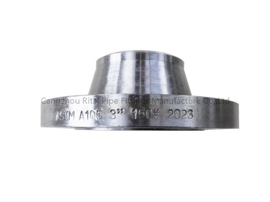 6 acier au carbone plat de la classe 150 de l'acier B16.5 de norme ANSI de bride de cou de soudure de visage de pouce