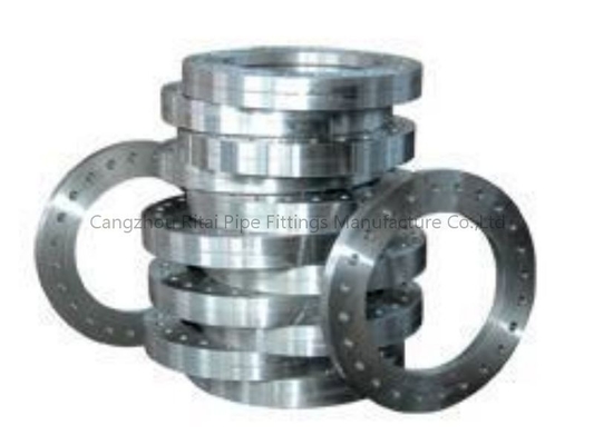 Norme ANSI plate JIS DIN de la bride rf FF RTJ de cou de soudure d'acier au carbone de visage