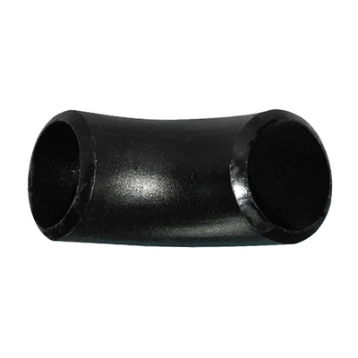 Rayon de l'acier au carbone DST de garnitures de tuyau de soudage bout à bout DIN long coude de 90 degrés sans couture