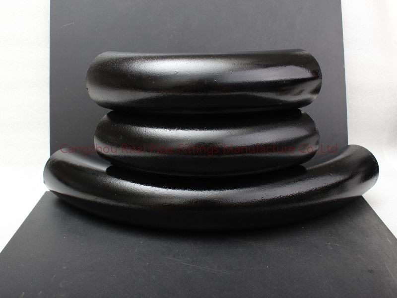 Longue courbure adaptée aux besoins du client 9.53mm de rayon 12.7mm garnitures de courbure de soudure de 90 degrés 1.5D sans couture