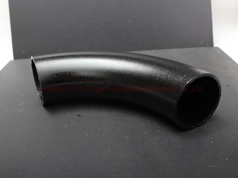 Coudes de tuyauterie d'A53Gr.B LR 3D 22,5 45 90 noir de 120 degrés pour le pétrole